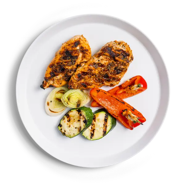 Grilled Chicken Breast & Veggies