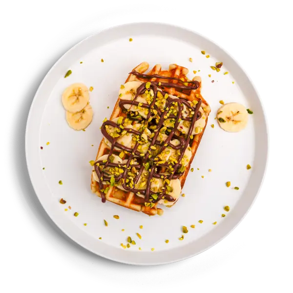 Banana Nutella Waffle