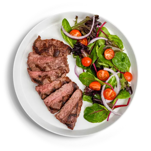 Angus Flank Salad Plate