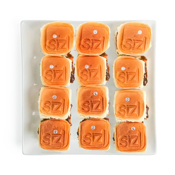 12 pcs Mini BBQ Burgers