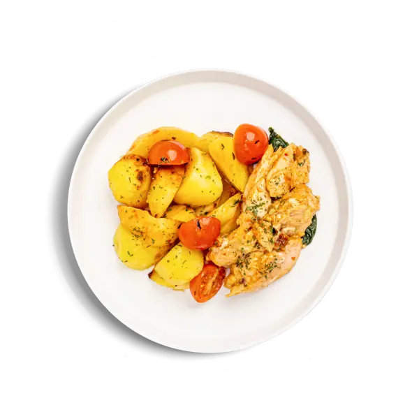 Tuscan Salmon & Lemon Potatoes